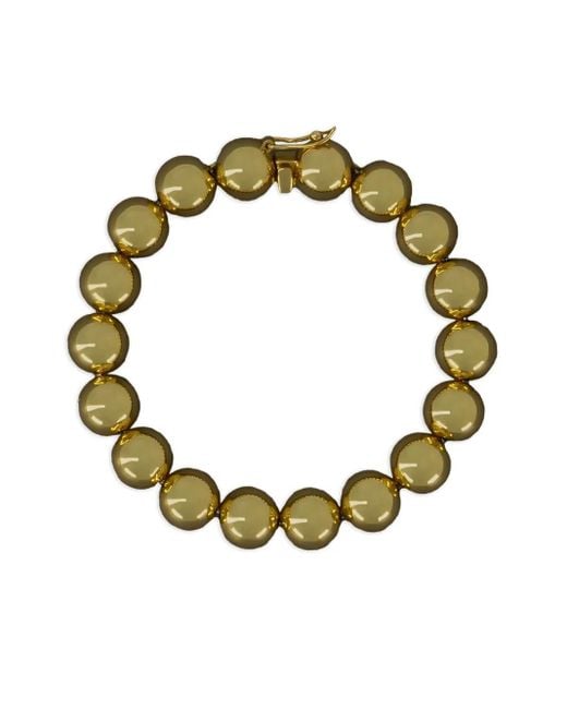 Jasmin Shokrian Metallic Armband mit Perlen