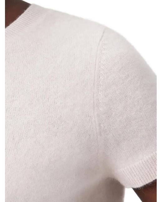 AllSaints White Rebel Short-Sleeve T-Shirt