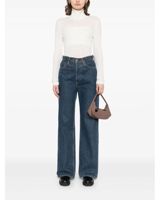 A.P.C. White Assia Top