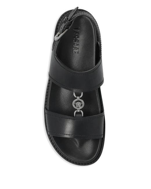 Versace Black Sandals for men