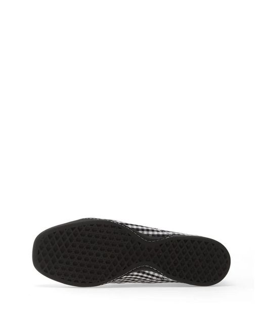 Vans White Baskets Authentic Prima À Carreaux Vichy