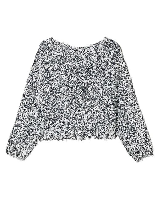 Twinset Blue Chunky-Knit Sweater