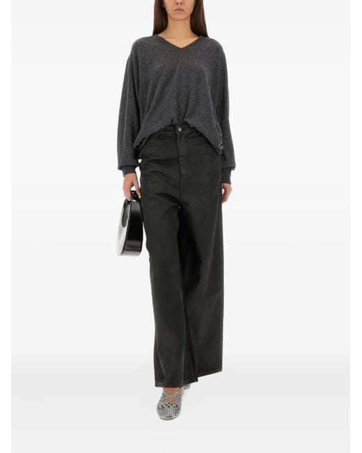 Alysi Black Pocket Jeans