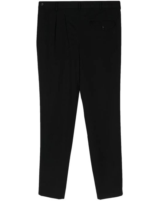 Comme des Garçons Omkeerbare Wollen Broek in het Black voor heren