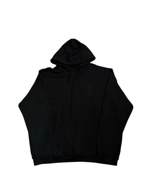 Chrome Hearts Black Logo Sweatshirt for men