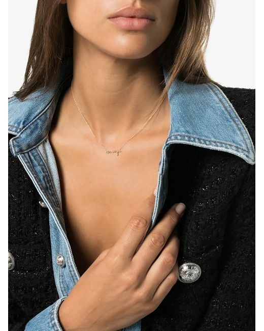 PERSÉE White 18Kt Amour Diamond Necklace