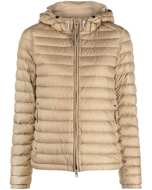 Parajumpers Suiren Hooded Down Jacket in Natural | Lyst Canada