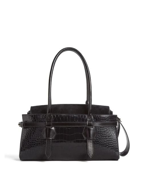 DSquared² Black Leather Tote Bag