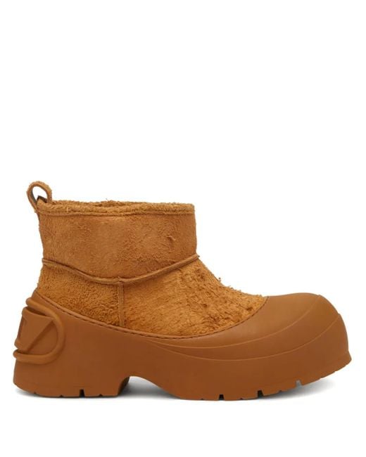 DIESEL Brown D-Donald Montone Boots for men