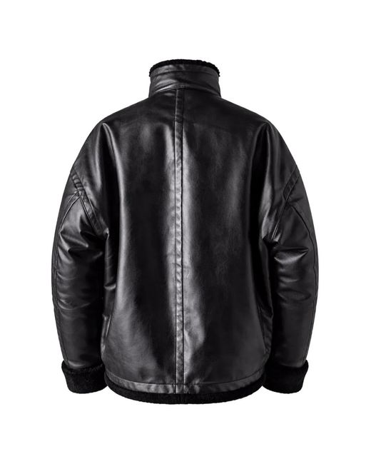 Maison Mihara Yasuhiro Black Veste En Cuir for men