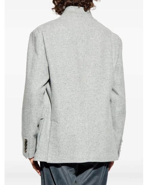 Eleventy Blazer Met Opgestikte Zak in het Gray voor heren