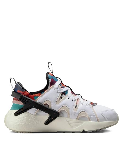 Nike White Air Huarache Craft "Lunar New Year" Lace-Up Sneakers