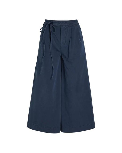 Damson Madder Blue Lotta Cropped Trousers