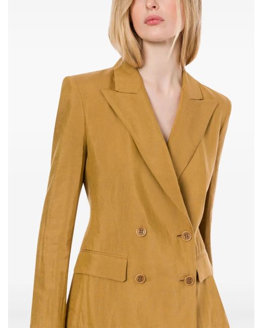 Alberta Ferretti ダブルジャケット Yellow