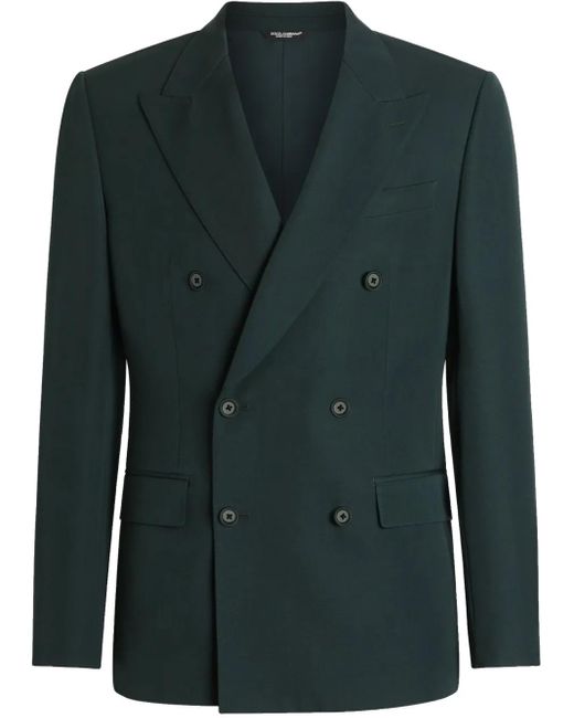メンズ Dolce & Gabbana ダブルジャケット Green