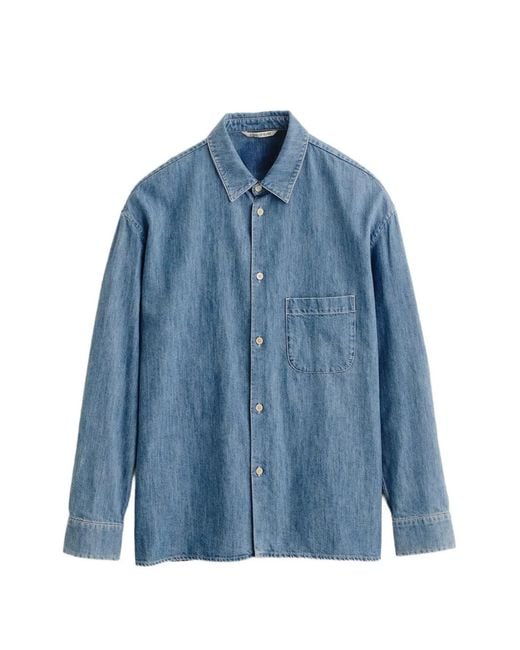A Kind Of Guise Blue Gusto Long-Sleeve Shirt for men