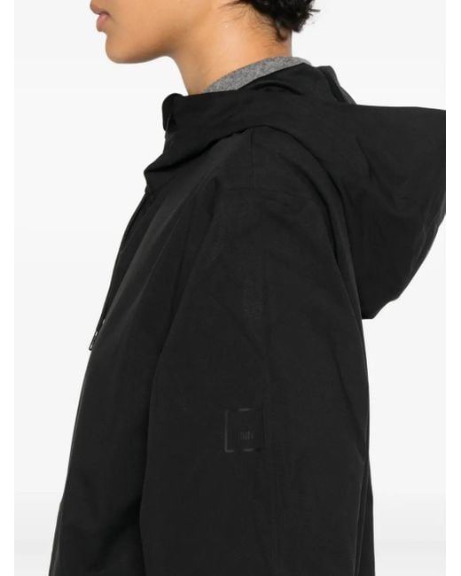 Rains Black Suva Hardshell Jacket