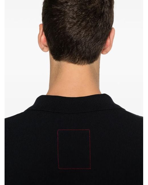 Uma Wang Black Knitted T-Shirt for men