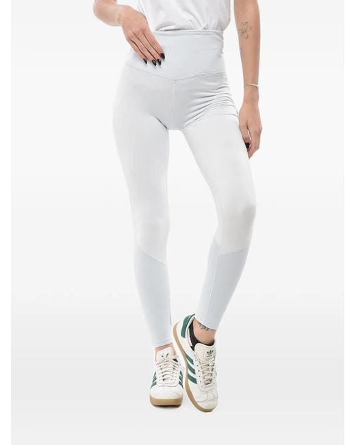 Arc'teryx White High-Waist Side-Pocket Leggings