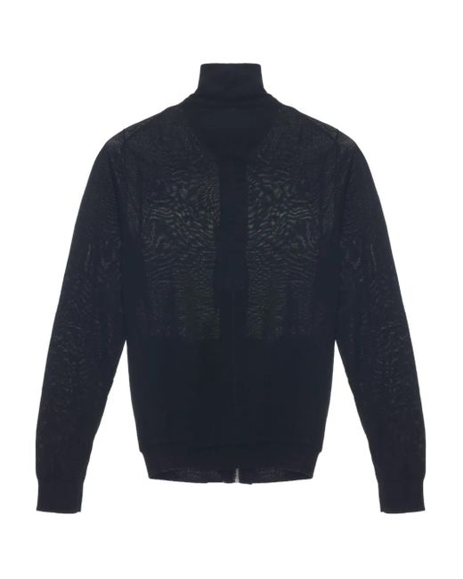 HODAKOVA Blue Zip-Up Cardigan