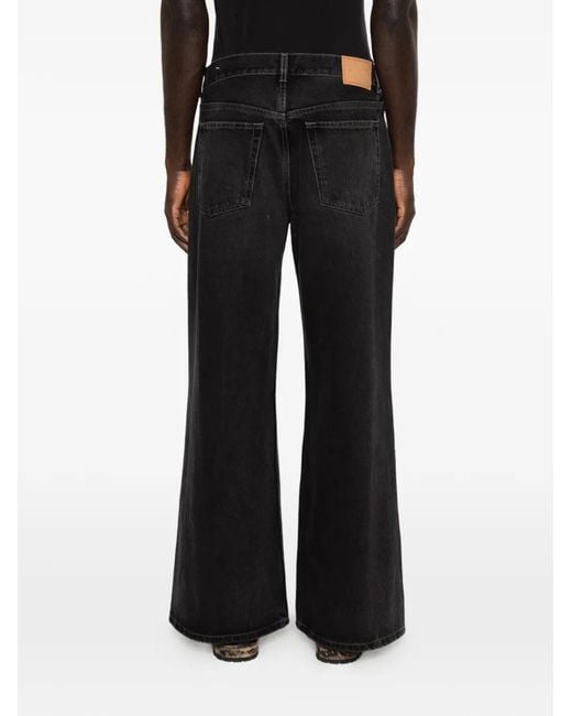 Jeanerica White Gion Buttoned Jeans for men