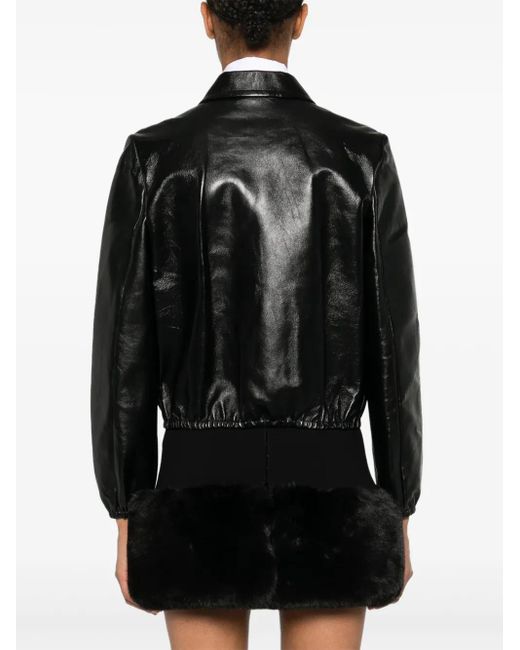 Gucci Black Leather Jacket
