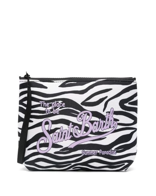 Mc2 Saint Barth Black Aline Kosmetiktasche