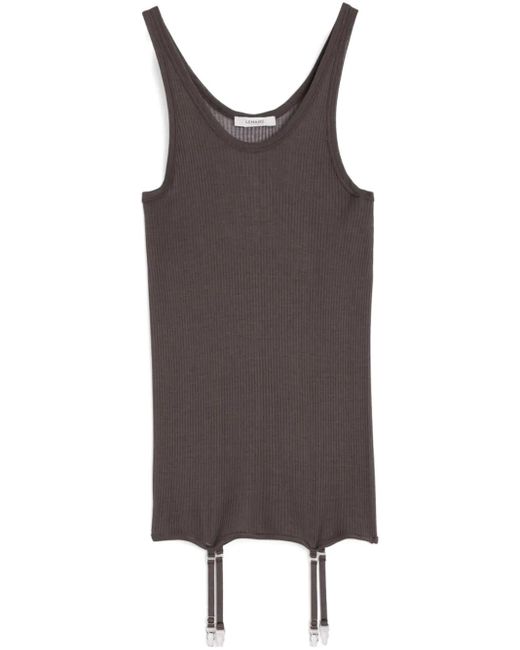 Lemaire サスペンダータンクトップ Brown