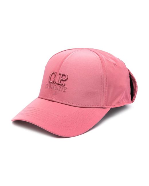 C P Company Chrome-R Goggle Baseballkappe in Pink für Herren