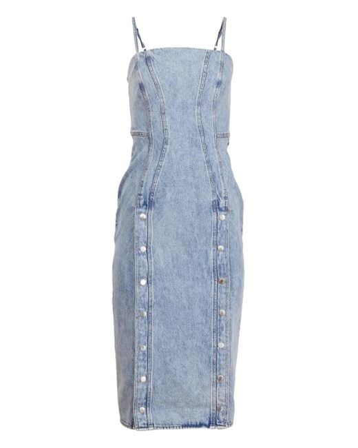 Fleur du Mal Blue Denim Dress
