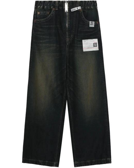 Maison Mihara Yasuhiro Black Amateur Sewn Jeans for men