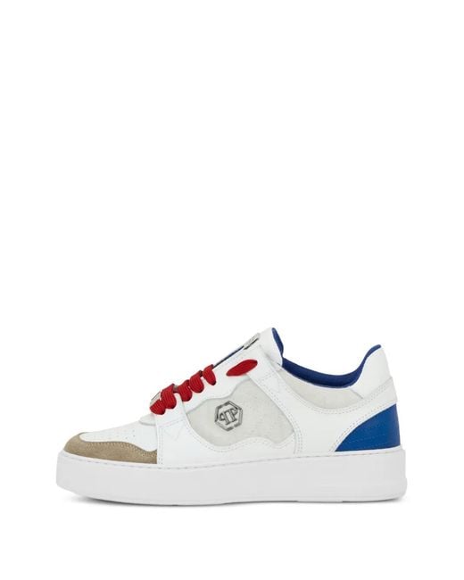 Philipp Plein White Royal Project Sneakers