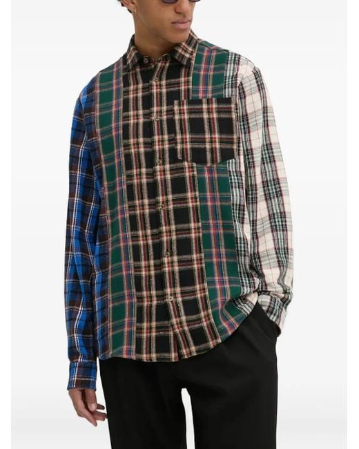 Chemise À Carreaux Desigual pour homme en coloris Blue