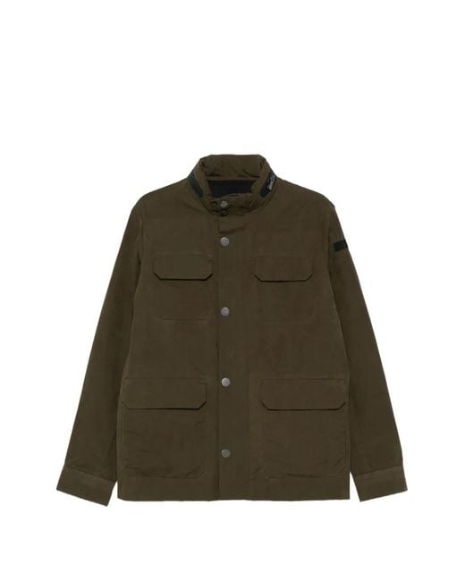 Rrd Green Blackbeard Buttoned Pocket Jacket for men