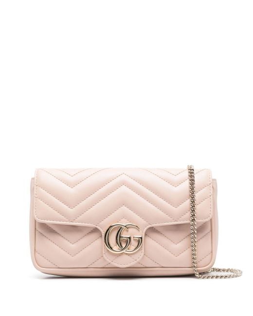 Gucci Gg Marmont Mini Bag in Pink Lyst UK