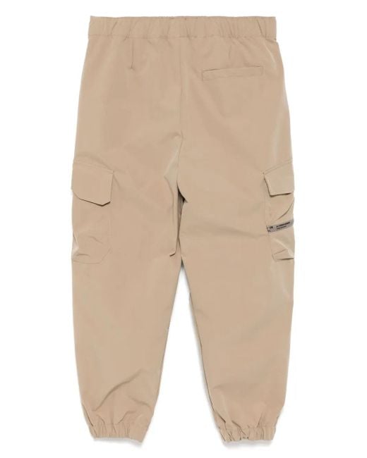 Musium Div. Natural Logo-Patch Trousers for men