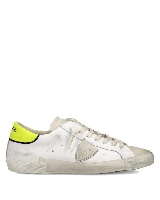 Philippe Model Prsx Sneakers Im Patchwork-Look in White für Herren