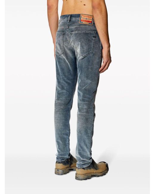 DIESEL Blue 2019 D-strukt 068jf Slim-cut Jeans for men