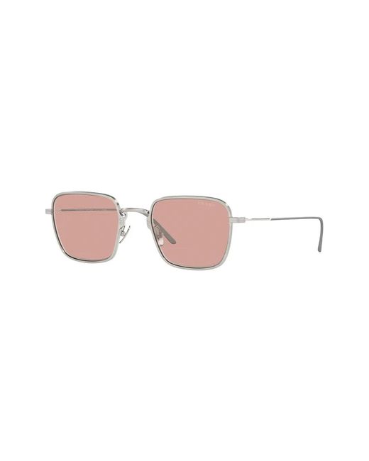 Prada Pink Square-Frame Sunglasses
