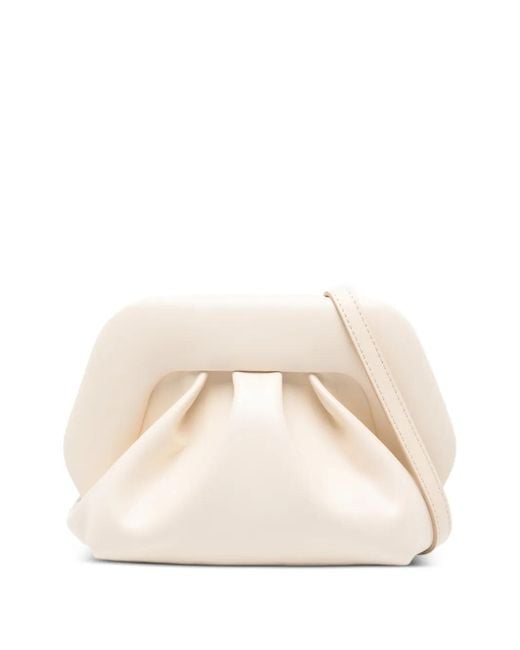 THEMOIRÈ Natural Bios Draped Clutch Bag