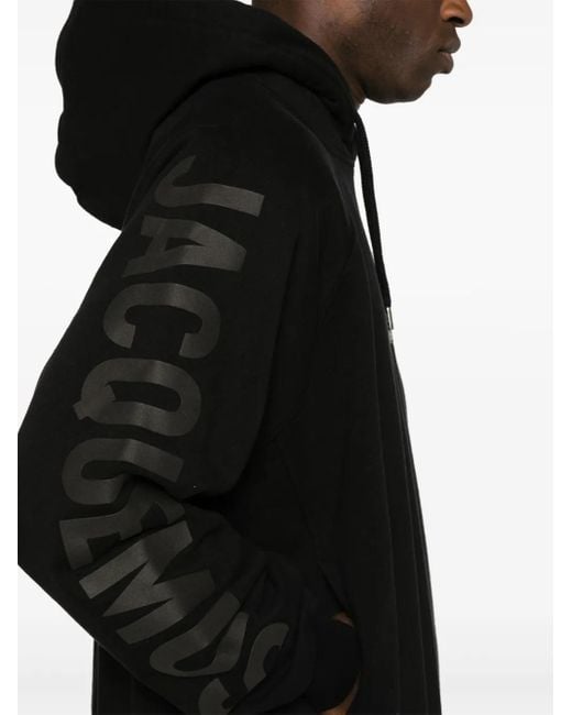 Top le sudadera con capucha Jacquemus de color Black