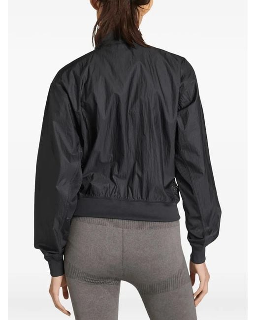 Adidas Black Equipment Logo-Patch Track Jacket
