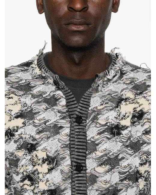 DIESEL K-Valbor Cardigan in Gray für Herren