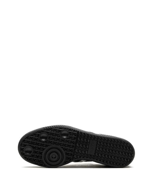 Adidas Black Crocodile-Effect Leather Sneakers