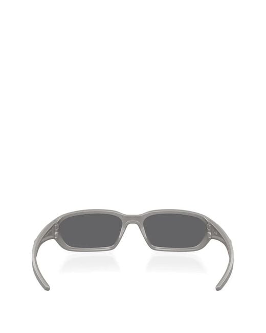 Oakley Gray Permian Rectangle-Frame Sunglasses