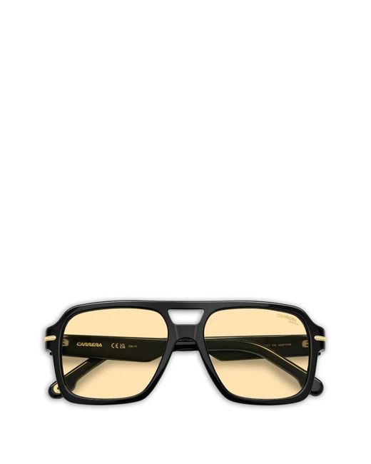 Carrera Black Square-Frame Sunglasses for men