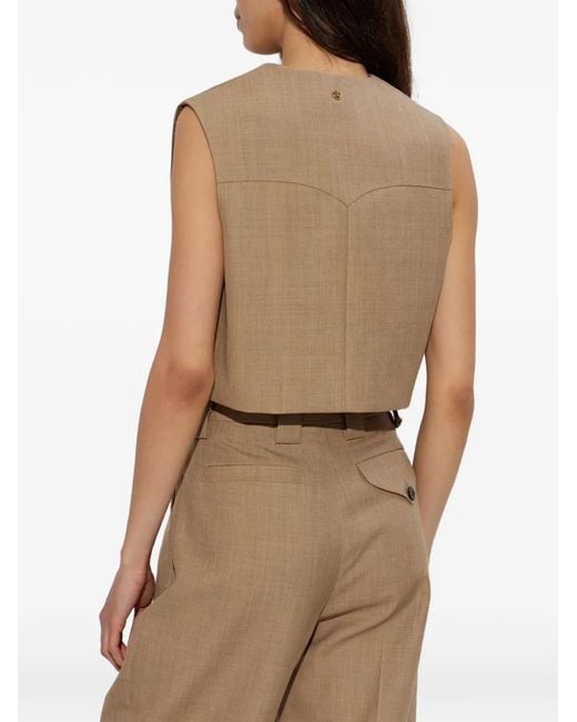 Versace Natural Wool Vest