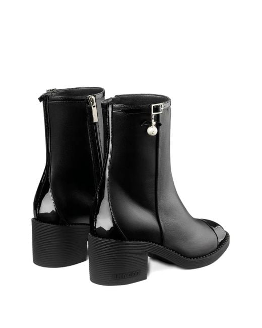 Jimmy Choo Black Adry Stiefel 60Mm