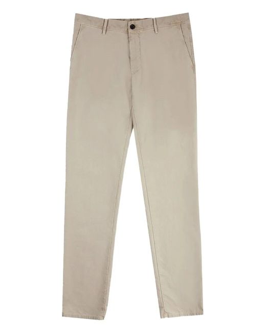Incotex Natural Tricochino Straight Trousers for men