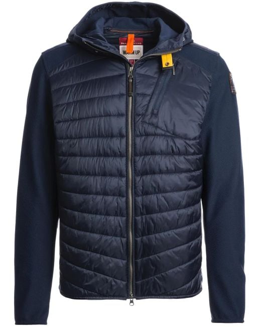 Parajumpers Blue Nolan Puffer Jacket for men